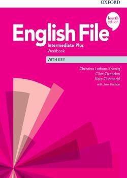 English File Intermediate Plus - Workbook by Christina Latham-Koenig, Clive Oxenden and Kate Chomacki — textbook cover