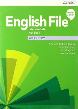English File Intermediate - Workbook by Christina Latham-Koenig, Clive Oxenden and Jerry Lambert — textbook cover