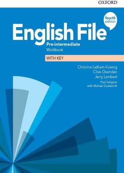 Cover of the textbook English File Pre-Intermediate - Workbook