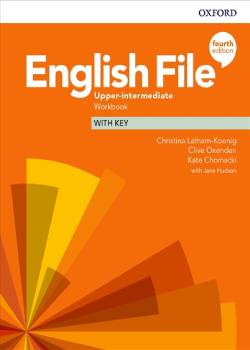 English File Upper-Intermediate - Workbook by Christina Latham-Koenig, Clive Oxenden and Kate Chomacki — textbook cover