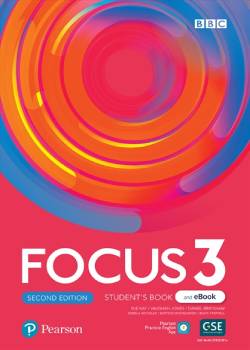 Focus 3 (2nd edition) - Student's Book by Sue Kay, Vaughan Jones and Daniel Brawshaw — textbook cover