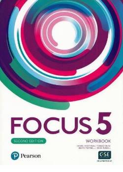 Focus 5 (2nd edition) - Workbook by Daniel Brawshaw, Tomasz Siuta, Beata Trapnell, Dean Russell and Amanda Davies — textbook cover