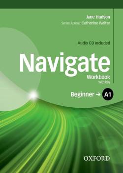 Cover of the textbook Navigate Beginner A1 - Workbook