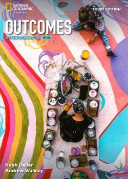 Cover of the textbook Outcomes Intermediate - Student's Book