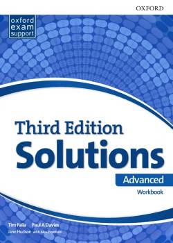 Solutions Advanced - Workbook by Tim Falla and Paul A. Davies — textbook cover