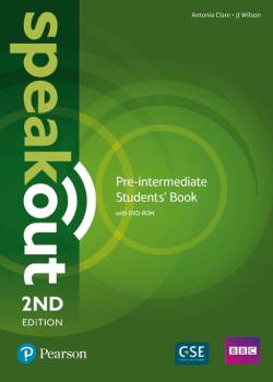 Cover of the textbook Speakout Pre-Intermediate - Students' Book